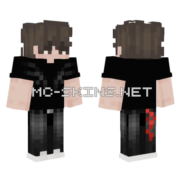Krikri 3 Minecraft skin, front and back