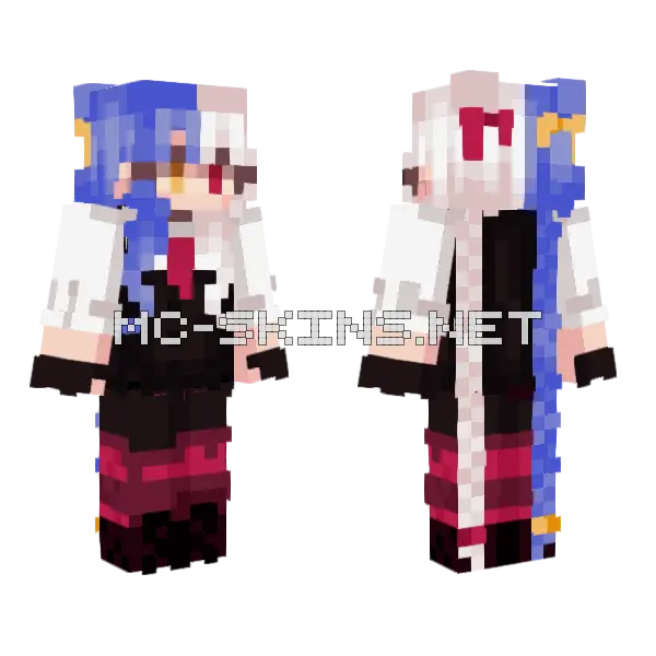 Kris Suit Minecraft skin, front and back
