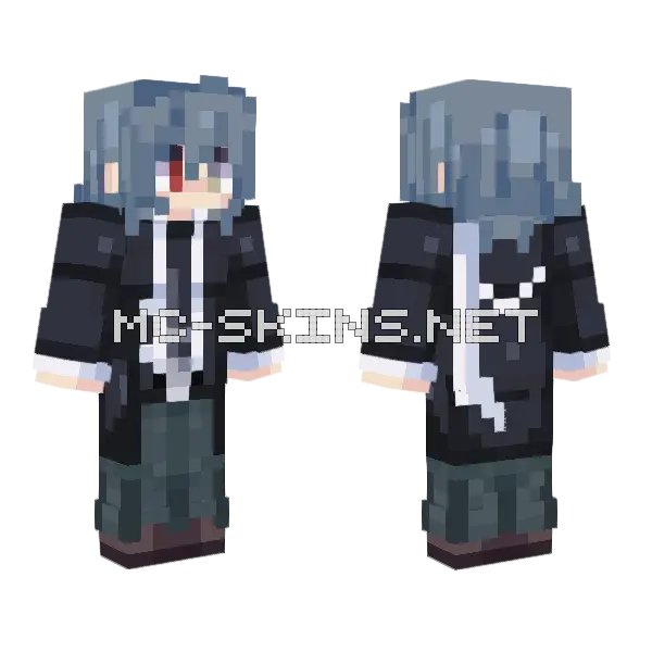 Kryiucasbt Girl Minecraft skin, front and back