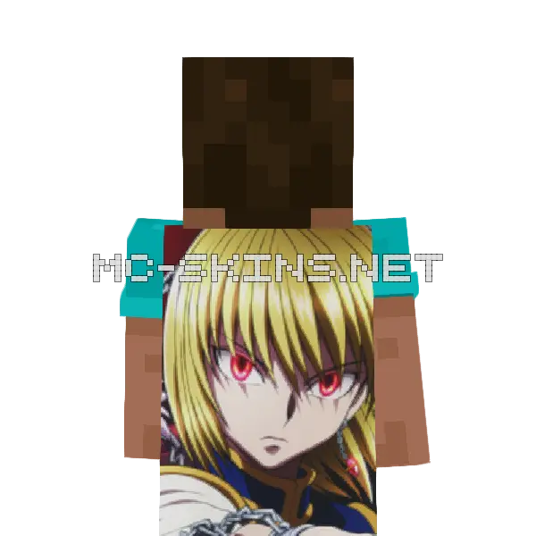 Kurapika cape, outside and lining
