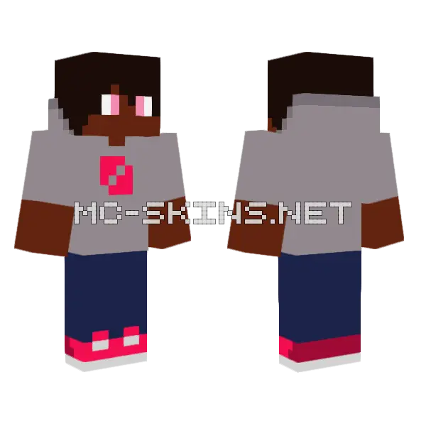 Kurb Nova Minecraft skin, front and back