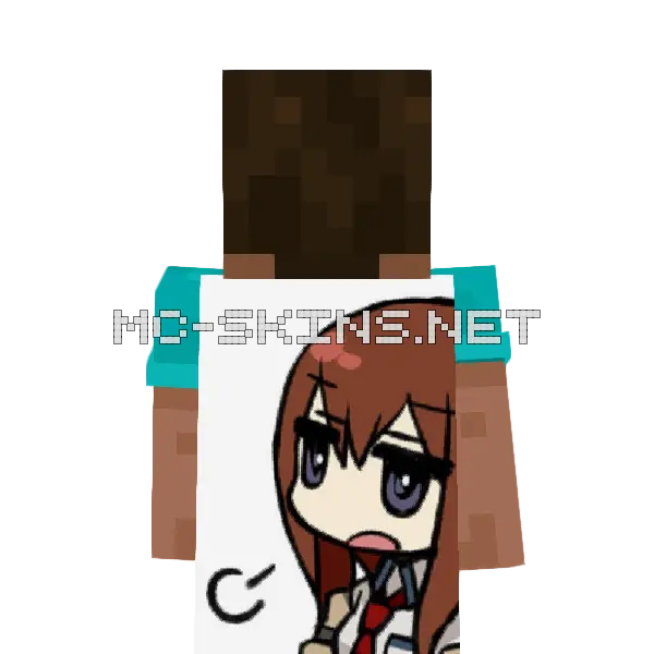 Kurisu Makise Chibi cape, outside and lining