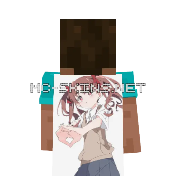 Kuroko Shirai School Uniform cape, outside and lining