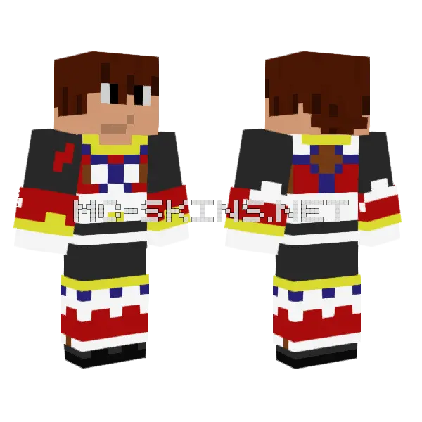 Kuruma S OC Skin Minecraft skin, front and back