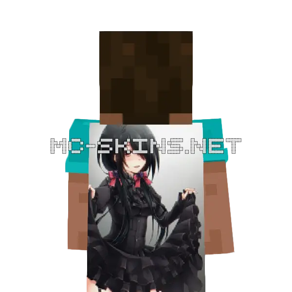 Kurumi Tokisaki Dress cape, outside and lining