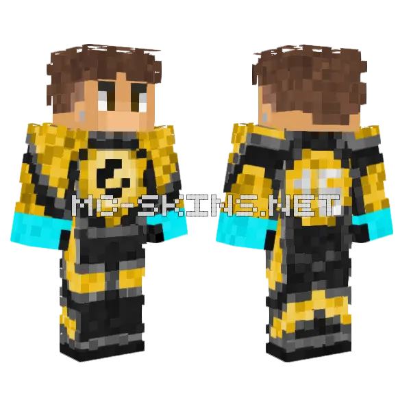 Kvba Wyjazdowy 06 Minecraft skin, front and back