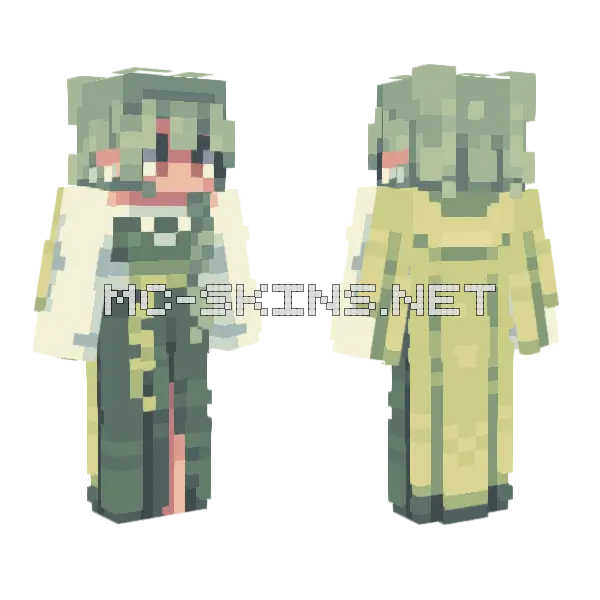 Kyhon Thicket Te Minecraft skin, front and back