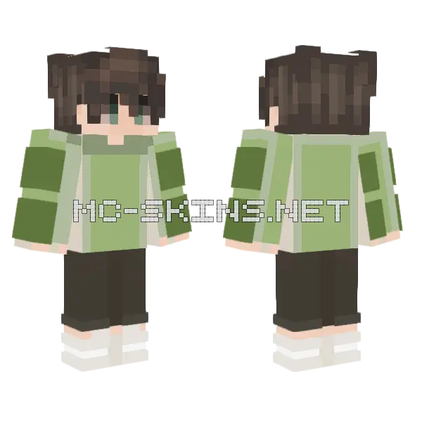Kyma Green Outfit, front and back