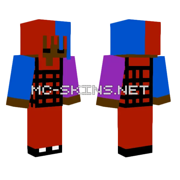 Kyrin Minecraft skin, front and back