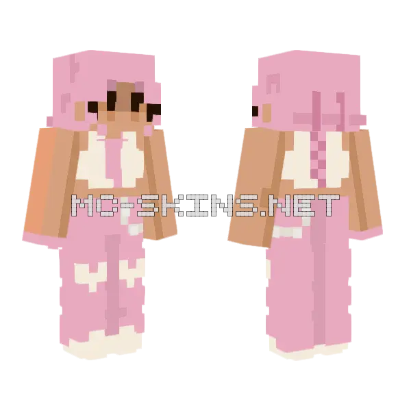 Lady Impression New YT Video Minecraft skin, front and back