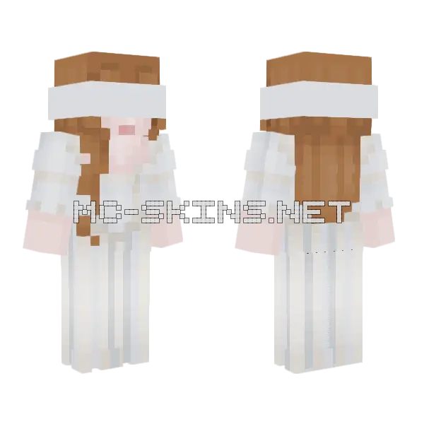 Lady Jane Grey 9 Day Queen Minecraft skin, front and back