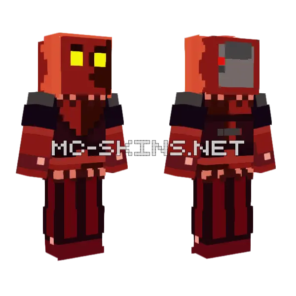 Laes Eclipse Minecraft skin, front and back