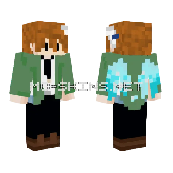 Lainy Minecraft skin, front and back