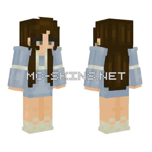 Lana Del Rey 2014 Minecraft skin, front and back