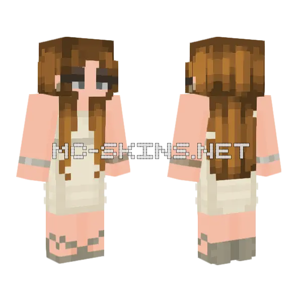 Lana Del Rey Minecraft skin, front and back