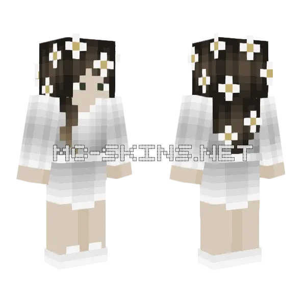 Lana Del Rey Minecraft skin, front and back