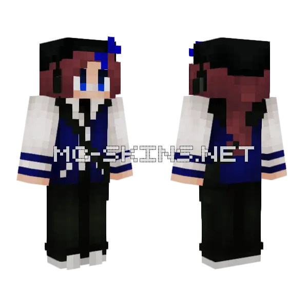 Landyn Minecraft skin, front and back