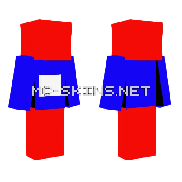 Lao People S Democratic Republic Minecraft skin, front and back