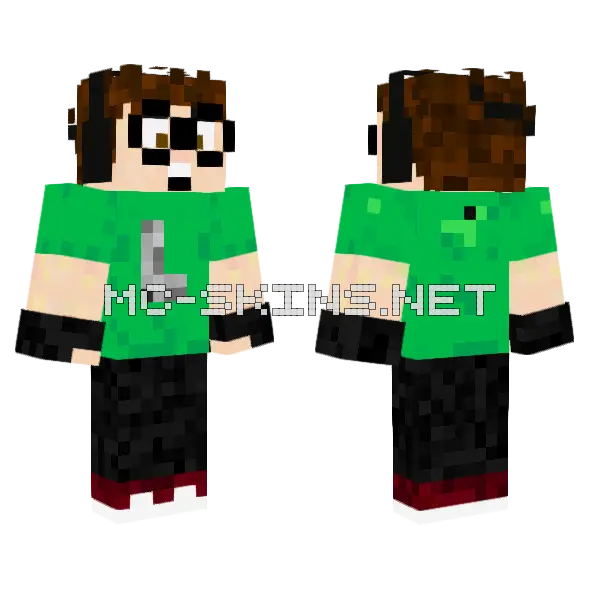 Larpbuscusss S Awesome Skin 1 Minecraft skin, front and back