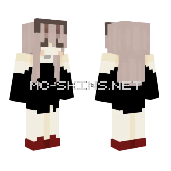 Last Friday Night Minecraft skin, front and back