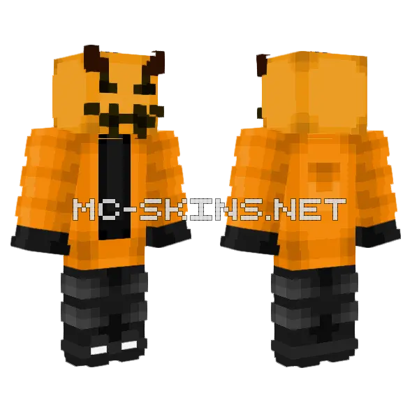 Last Goodbye To Halloween Minecraft skin, front and back
