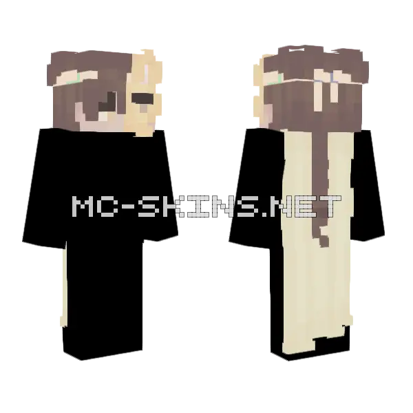 Later Work In Progress Minecraft skin, front and back