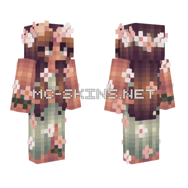 Laurelle Requested Minecraft skin, front and back