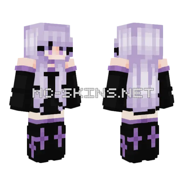 Lauren Minecraft skin, front and back