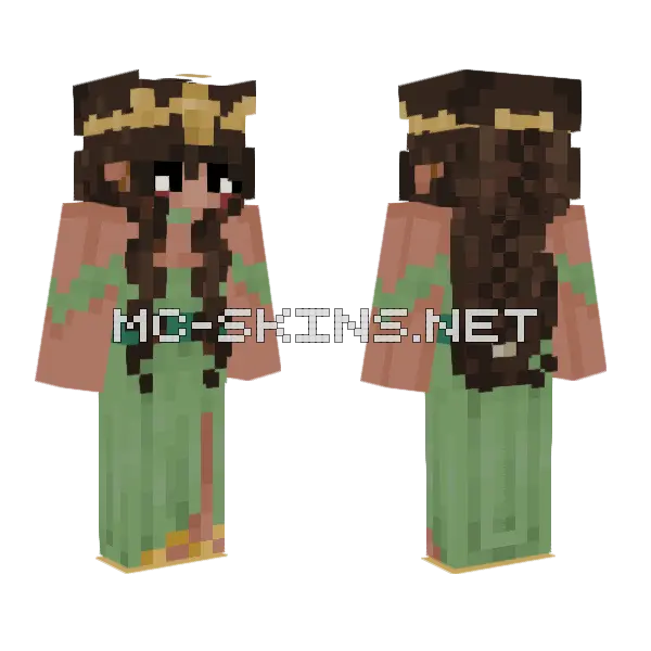 Lav Wedding Minecraft skin, front and back