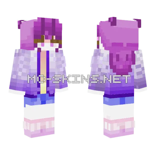 Lavender Blooms Girl, front and back