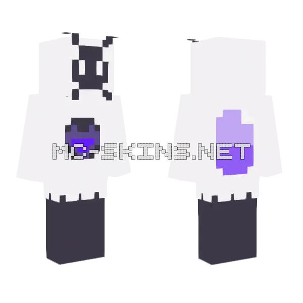 Lavender Snailei, front and back
