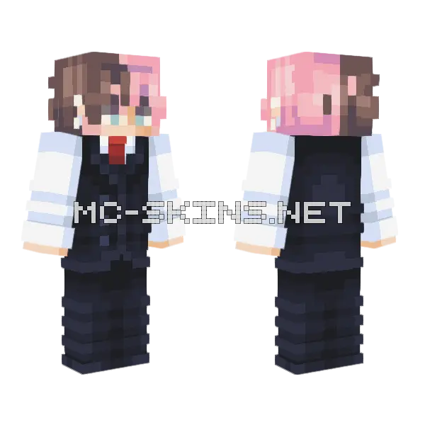 Lavendqr Formal Suit, front and back
