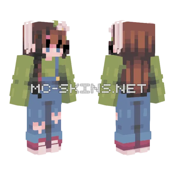 Lavos Ce Minecraft skin, front and back