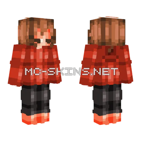 Lay Low Minecraft skin, front and back