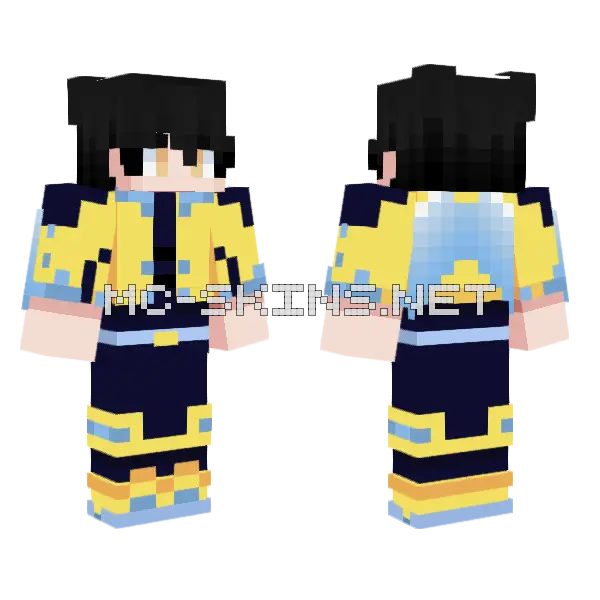 Lays Skin Minecraft skin, front and back