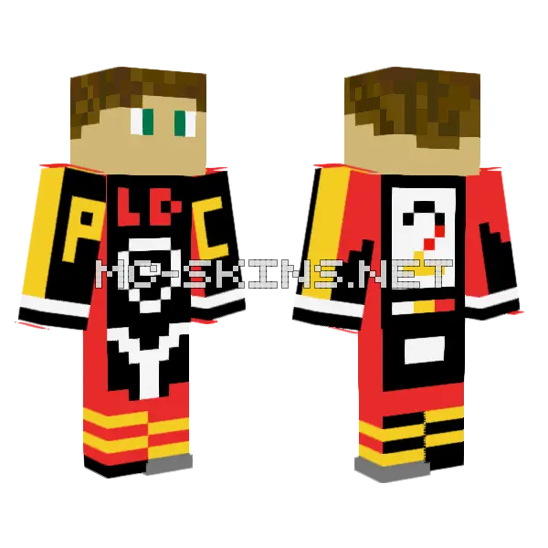 ld2ss Minecraft skin, front and back