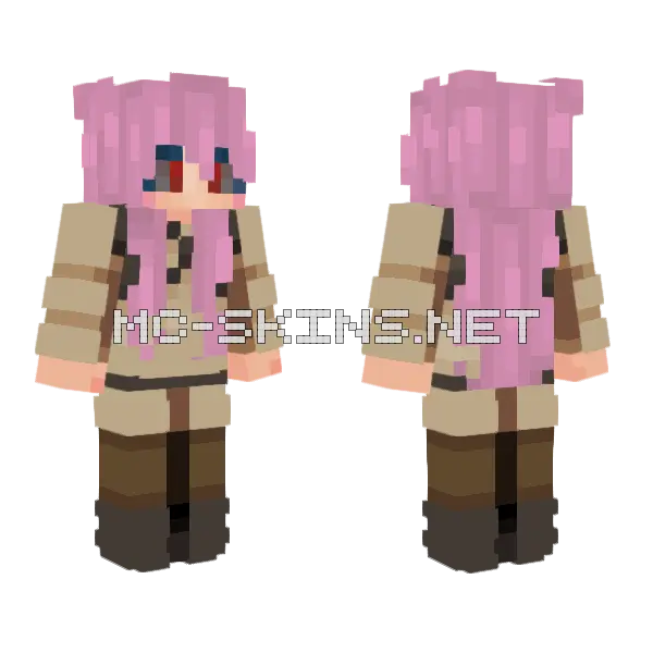 ldshadowlady Vampires Smp Stage 2 Minecraft skin, front and back