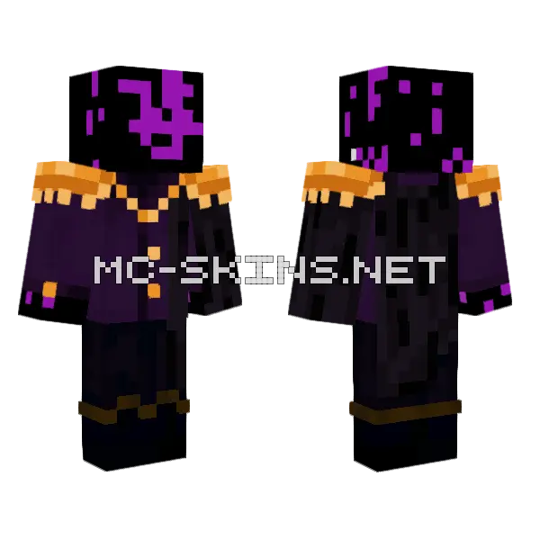 Leader Ashswagg Minecraft skin, front and back