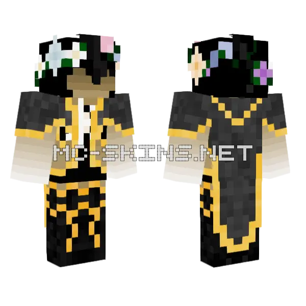 Leader Skin Minecraft skin, front and back