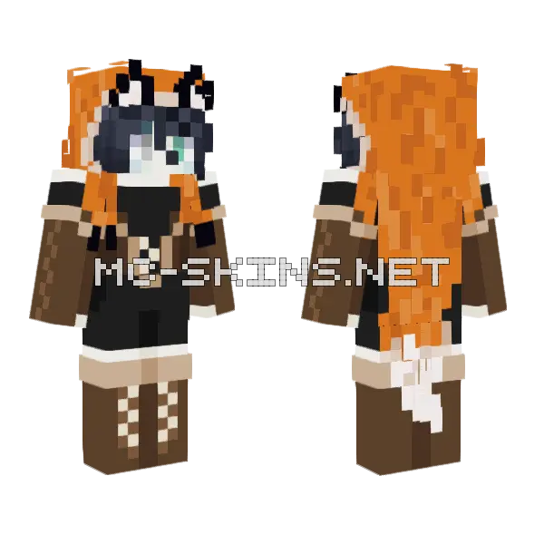 Lee S1 V1 Minecraft skin, front and back