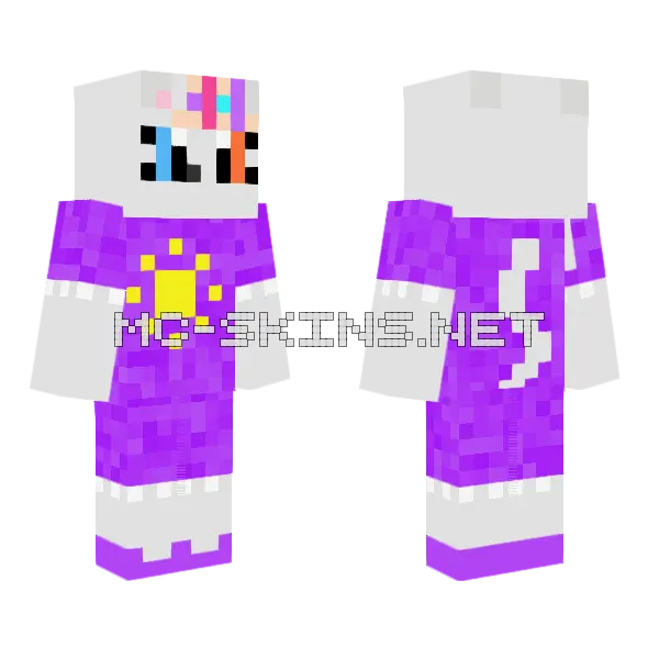 Leia S Mom Minecraft skin, front and back