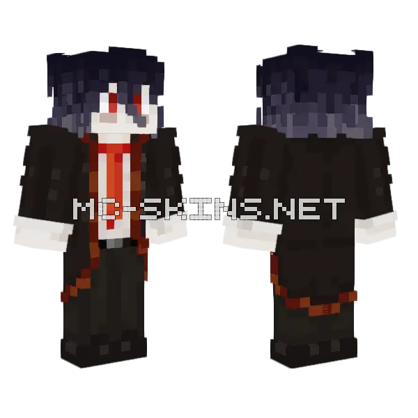 Leiden Vsmp 3 Minecraft skin, front and back