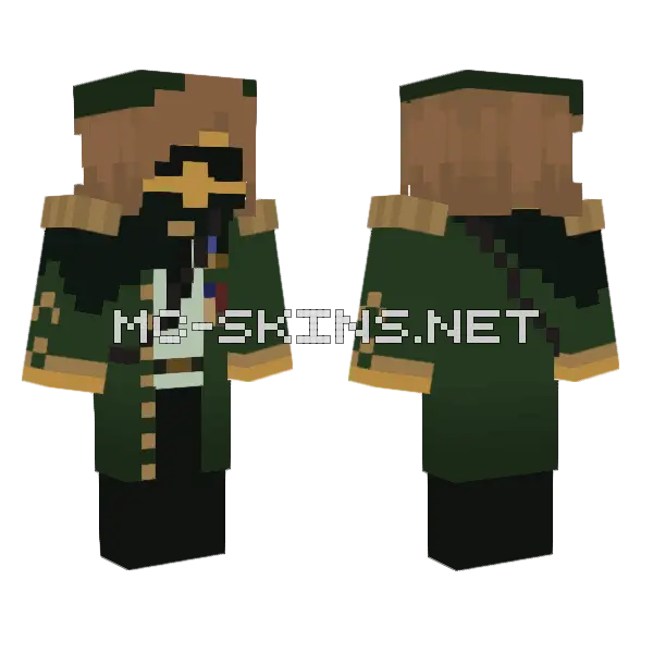 Leiutenant Visionary Squad, front and back