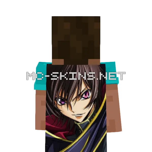 Lelouch Lamperouge cape, outside and lining