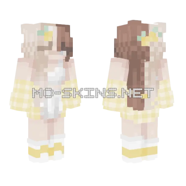 Lemonheads Skin Minecraft skin, front and back