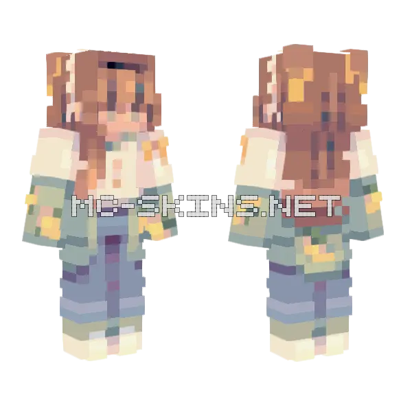 Lemons Sf 3 Minecraft skin, front and back