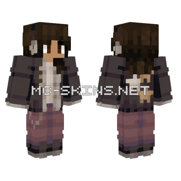 Leniweic Stars Minecraft skin, front and back