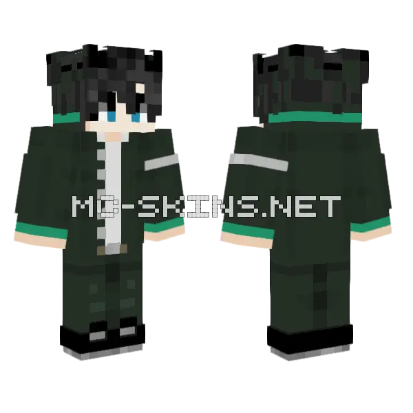 Leo Bofurin V2 Minecraft skin, front and back