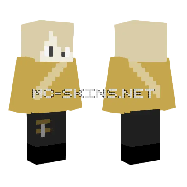 Leo Minecraft skin, front and back