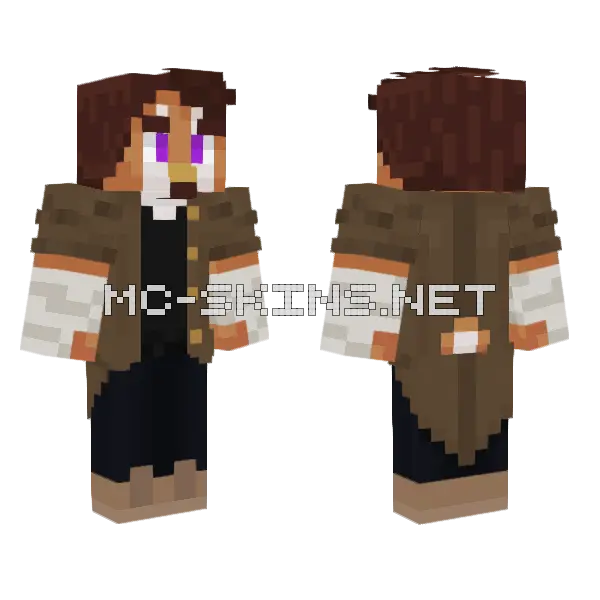 Leroy Minecraft skin, front and back
